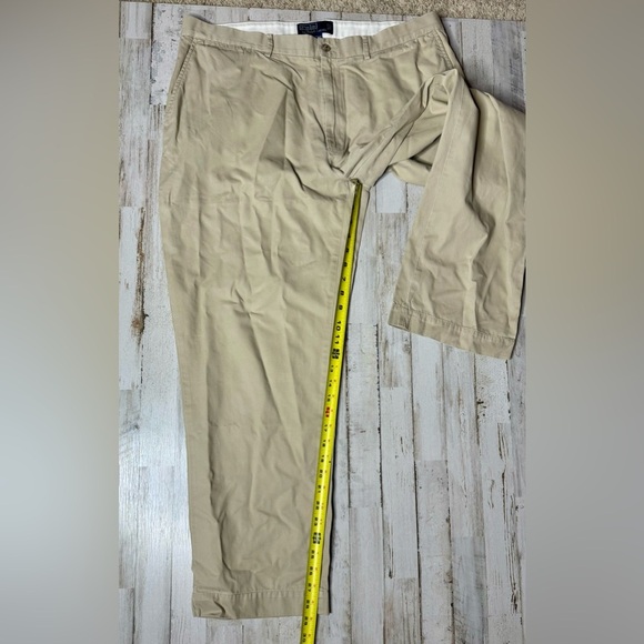 Polo Ralph Lauren Pants Mens 38x30 Tan Classic Fit Chino Preppy - Picture 6 of 11